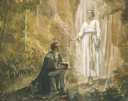 Joseph Smith & Morôni.
