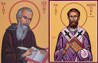 Jerônimo de Aquileia e Agostinho de Hipona