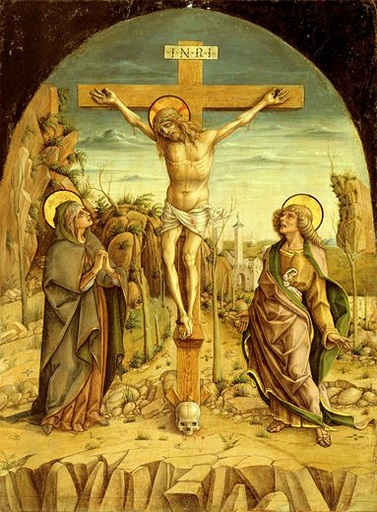 Crucifixão sobre o 
crânio de Adão
